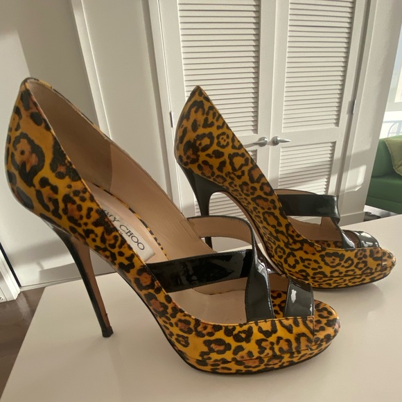 Jimmy Choo Patent Platform shoe - Picture 2 of 4